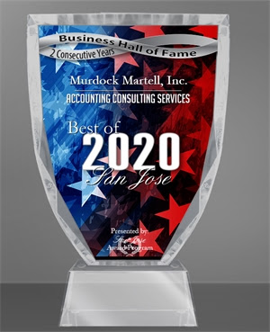 Murdock Martell Receives 2020 Best of San Jose Award