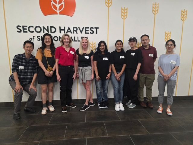 Murdock Martell team volunteering at Second Harvest of Silicon Valley